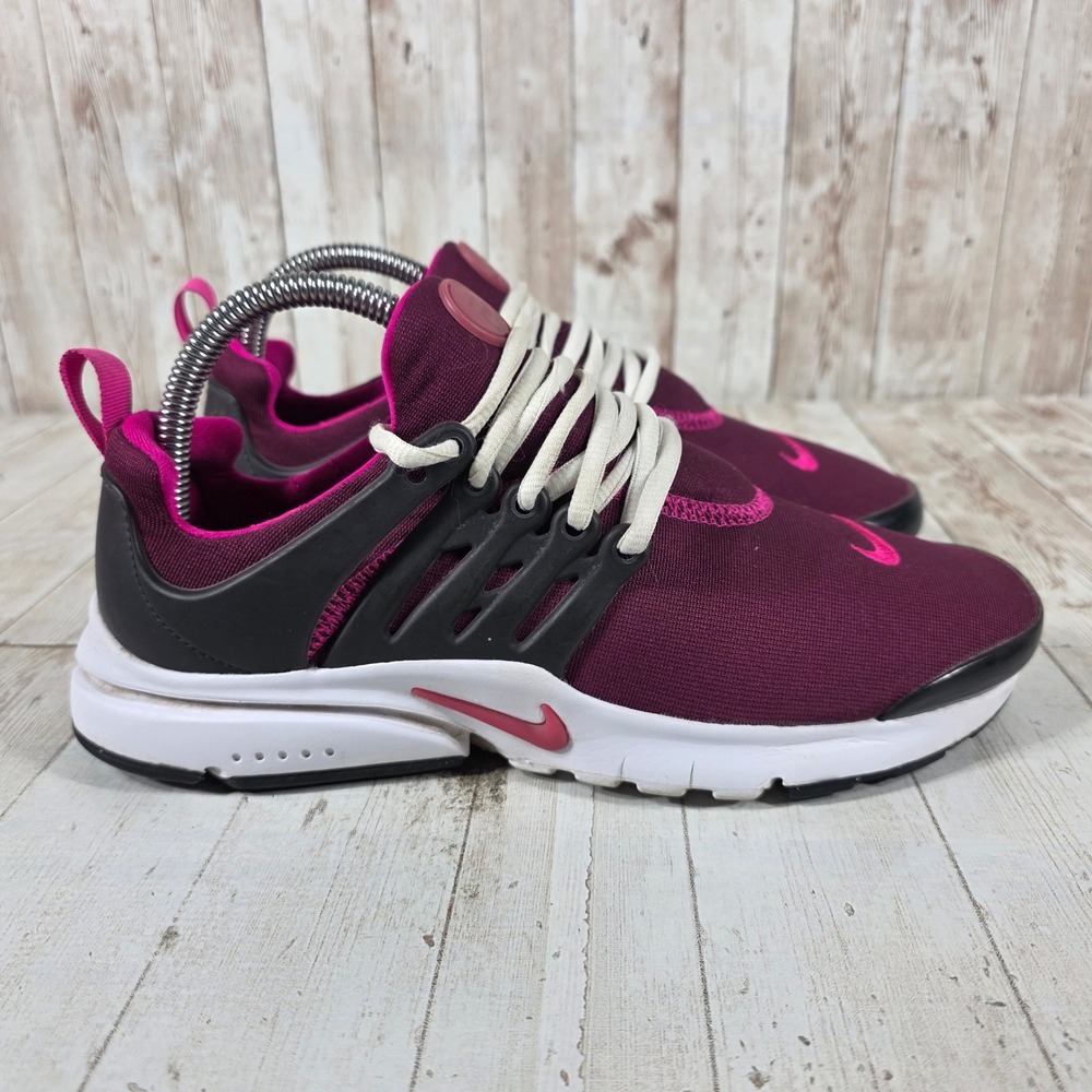 Nike Air Presto Bordeaux Pink Prime Womens Sneakers 833875-601 Size 7.5 - Picture 1 of 8